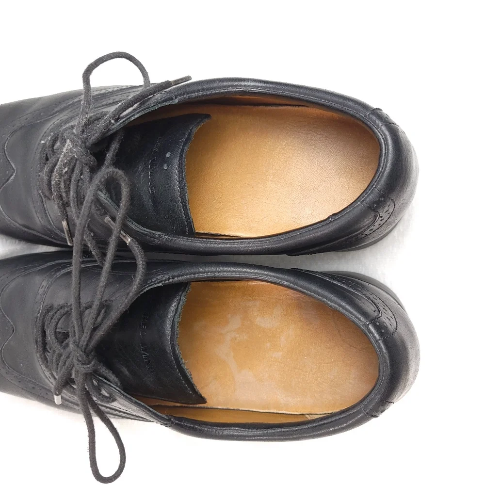 Red Wing 6665 Men's Black Leather Steel Toe Dress Shoes Size 13